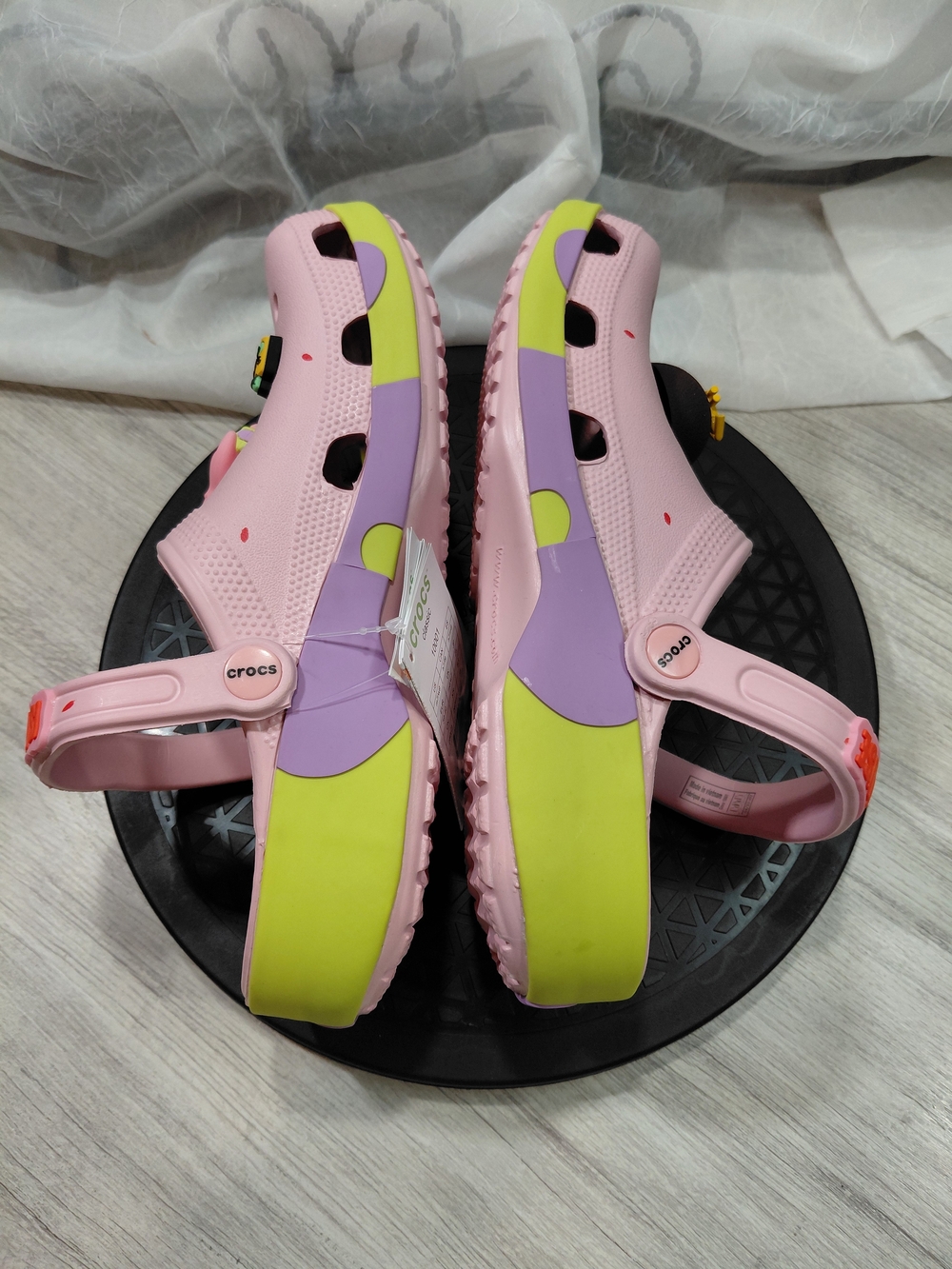 NWT Classic Crocs Patrick Star Themed Clog Limited Edition SIZE W9 M7 - Picture 8 of 15